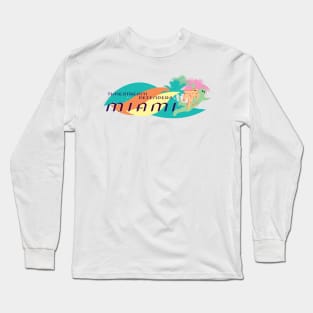 Timestream Defenders: Miami Long Sleeve T-Shirt